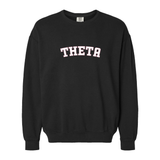 kappa Alpha Theta Sorority Varsity Basics Crewneck Sweatshirt