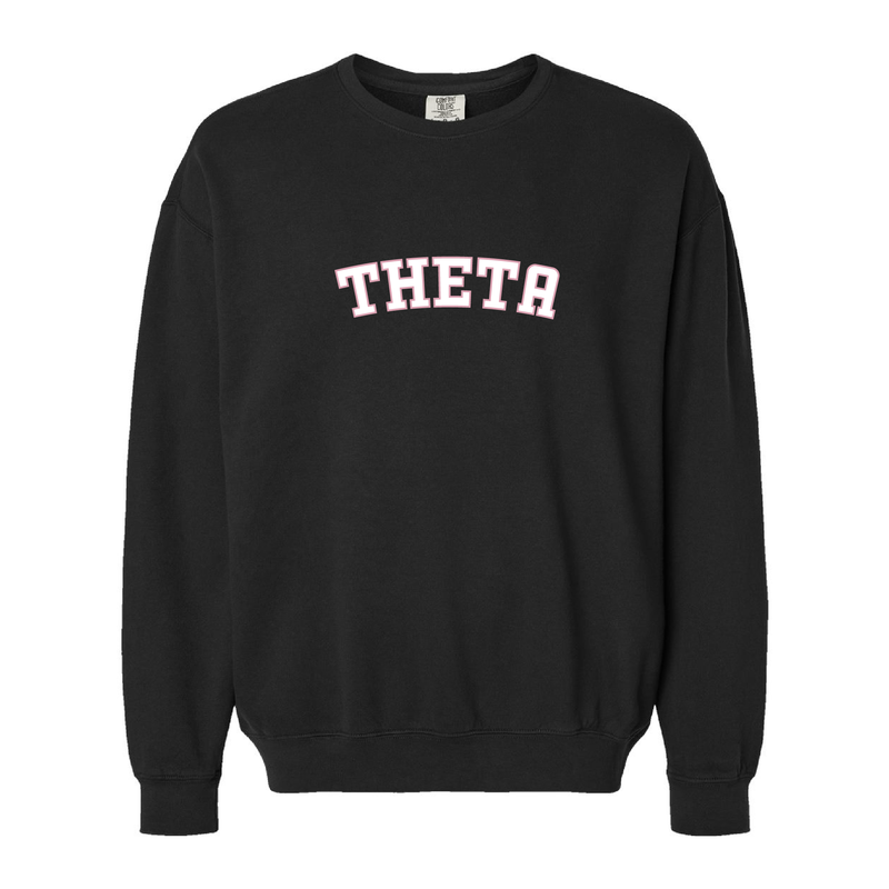 kappa Alpha Theta Sorority Varsity Basics Crewneck Sweatshirt