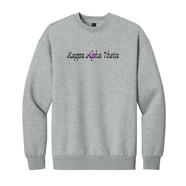 Kappa Alpha Theta Sorority Star Crewneck Sweatshirt