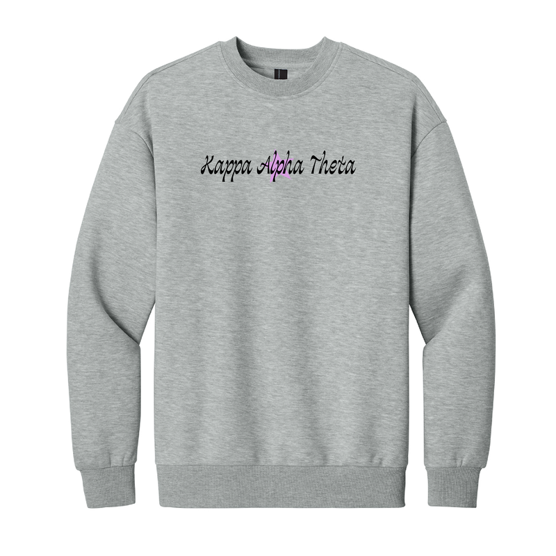 Kappa Alpha Theta Sorority Star Crewneck Sweatshirt
