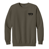 Kappa Alpha Theta Sorority Established Crewneck Sweatshirt