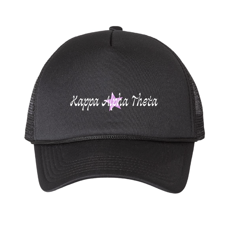 Kappa Alpha Theta Sorority Star Foam Trucker Hat