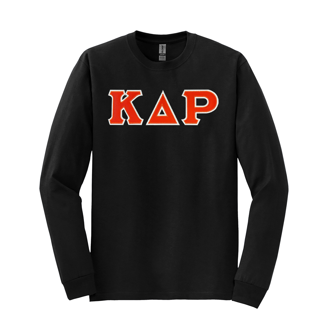 Kappa Delta Rho Fraternity Greek Letter Long Sleeve T-shirt – Greek ...