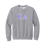 Kappa Delta Sorority Greek Letter Crewneck Sweatshirt