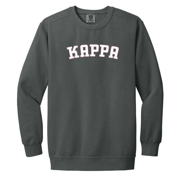 Kappa Kappa Gamma Sorority Varsity Basics Crewneck Sweatshirt