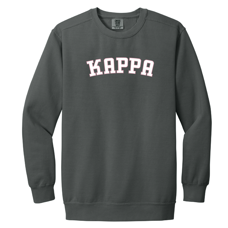 Kappa Kappa Gamma Sorority Varsity Basics Crewneck Sweatshirt