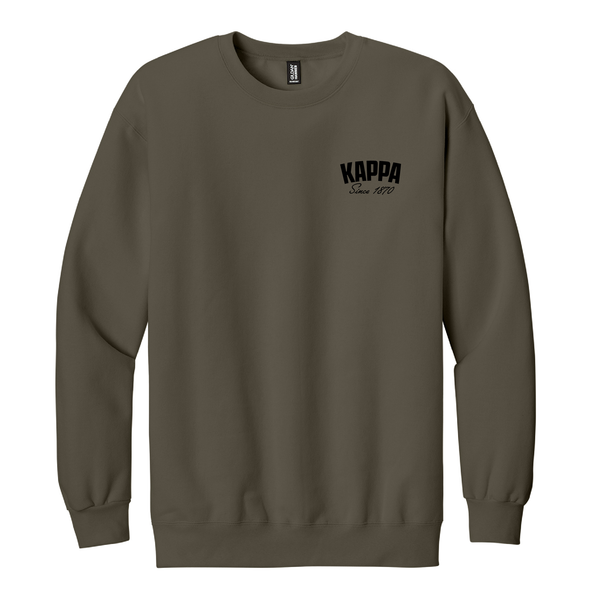 Kappa Kappa Gamma Sorority Established Crewneck Sweatshirt