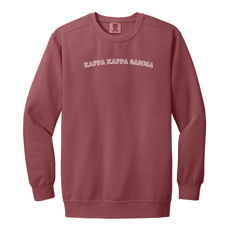 Kappa Kappa Gamma Sorority Fall Essentials Crewneck Sweatshirt