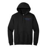 Kappa Kappa Gamma Sorority Embroidered Greek Letters Gildan Hoodie