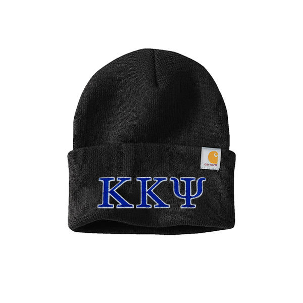 Kappa Kappa Psi Fraternity embroidered Greek letters Carhartt Watch Cap