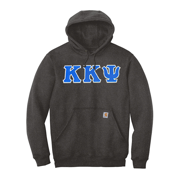 Kappa Kappa Psi Fraternity Carhartt Greek Letter Midweight Hooded Sweatshirt