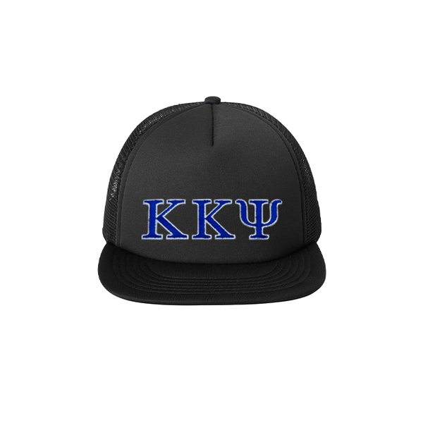 Kappa Kappa Psi Fraternity Foam Trucker Hat Embroidered Greek Letters