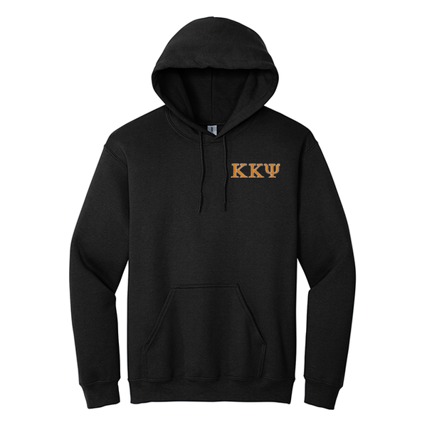 Kappa Kappa Psi Fraternity Embroidered Greek Letters Gildan Hoodie