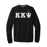 Kappa Kappa Psi Fraternity Nike Greek Letter Crewneck Sweatshirt