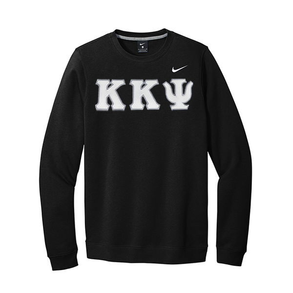 Kappa Kappa Psi Fraternity Nike Greek Letter Crewneck Sweatshirt