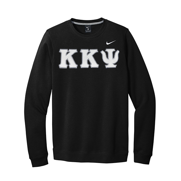 Kappa Kappa Psi Fraternity Nike Greek Letter Crewneck Sweatshirt