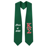 Custom Kappa Sigma Fraternity Embroidered Graduation Stole