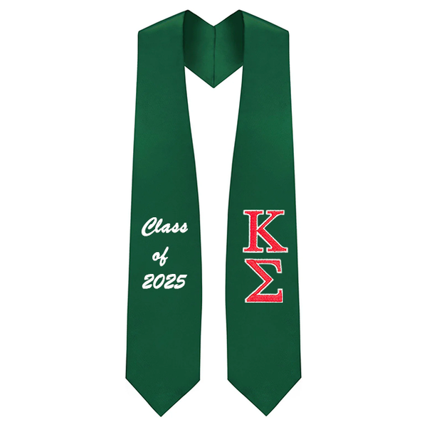 Custom Kappa Sigma Fraternity Embroidered Graduation Stole