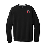 Kappa Sigma Fraternity Nike Embroidered Greek Letter Crewneck Sweatshirt