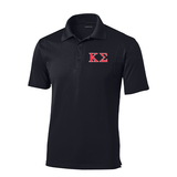 Kappa Sigma Fraternity Embroidered Greek Letter Sport-Tek Micropique Polo