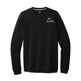 Lambda Chi Alpha Fraternity Nike Embroidered Greek Letter Crewneck Sweatshirt