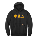 Phi Alpha Delta Carhartt Hoodie - Sewn on Greek Letters