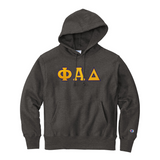 Phi Alpha Delta Champion Hoodie -  Sewn on Greek Letters