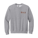Phi Alpha Delta Crewneck - Embroidered Greek Letters