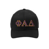 Phi Alpha Delta Flex-Fit Hat - Embroidered Greek Letters