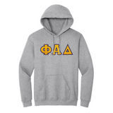 Phi Alpha Delta Hoodie - Sewn on Greek Letters