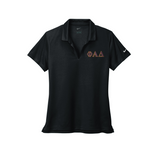 Phi Alpha Delta Ladies Nike Polo - Embroidered Greek Letters