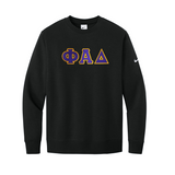 Phi Alpha Delta Nike Hoodie - Sewn on Greek Letters