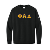 Phi Alpha Delta Nike Hoodie - Sewn on Greek Letters