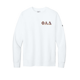 Phi Alpha Delta Nike Crewneck - Embroidered Greek Letters