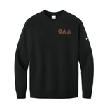 Phi Alpha Delta Nike Crewneck - Embroidered Greek Letters