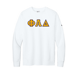 Phi Alpha Delta Nike Hoodie - Sewn on Greek Letters