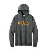 Phi Alpha Delta Nike Hoodie - Sewn on Greek Letters