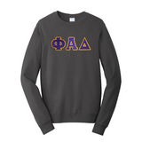 PREMIUM Phi Alpha Delta Crewneck - Sewn On Greek Letters