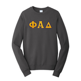 PREMIUM Phi Alpha Delta Crewneck - Sewn On Greek Letters