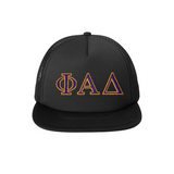 Phi Alpha Delta Trucker Hat - Embroidered Greek Letters