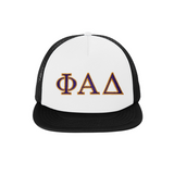 Phi Alpha Delta Trucker Hat - Embroidered Greek Letters