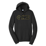 PREMIUM Phi Kappa Sigma Hoodie with Sewn on Greek Letters
