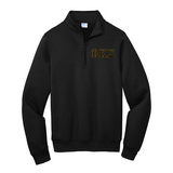 Phi Kappa Sigma Quarter Zip Embroidered Greek Letters