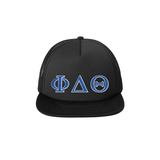 Phi Delta Theta Fraternity Foam Trucker Hat Embroidered Greek Letters