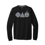 Phi Delta Theta Fraternity Nike Greek Letter Crewneck Sweatshirt