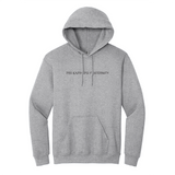 Display your Phi Kappa Psi identity with pride in this polished style Gildan hoodie. It features your esteemed ΦΚΨ Wordmark expertly embroidered on the center chest in black.