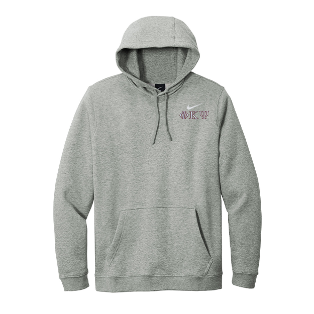 Phi Kappa Psi Fraternity Nike Hoodie Embroidered Greek Letters