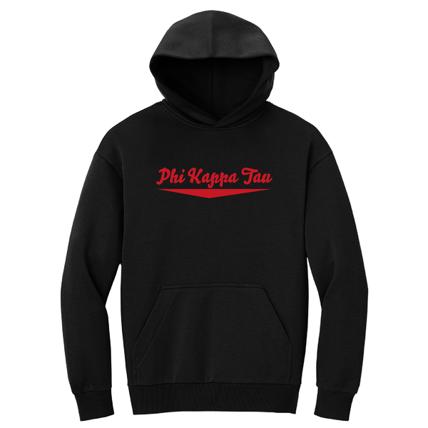 Phi Kappa Tau Fraternity Baseline Embroidered Hoodie