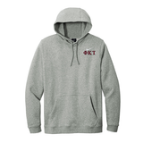 Phi Kappa Tau Fraternity Nike Hoodie Embroidered Greek Letters
