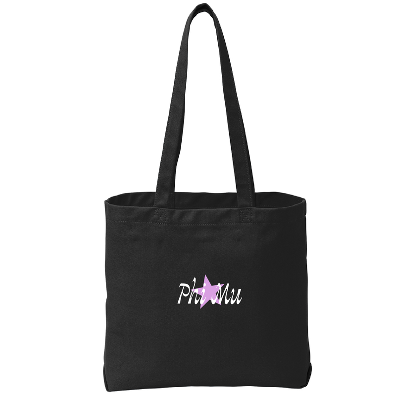Phi Mu Sorority Star Tote Bag